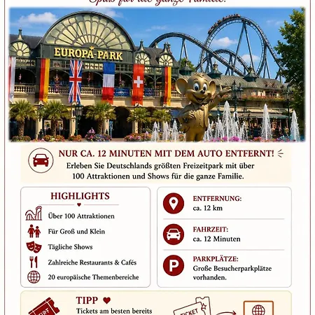 Apartment Stabel 8,1 Km Von Europa Park